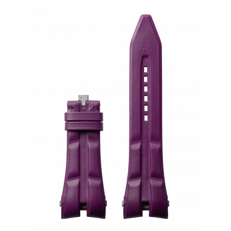Purple Calfskin Leather QRS Strap 45mm