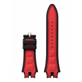 Rubber Straps Red Rubber Tech QRS Strap 45/47mm
