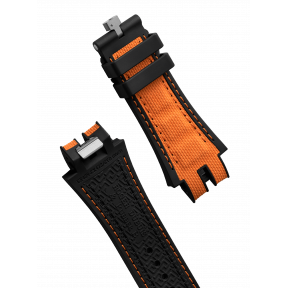 Rubber Straps Orange Rubber Tech QRS Strap 45/47mm