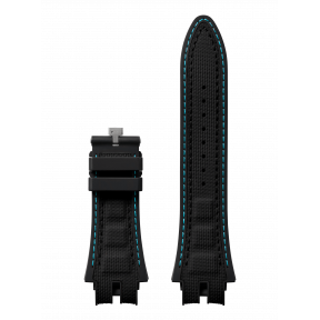 Rubber Straps Black Rubber Tech QRS Strap 45/47mm
