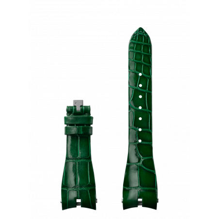 Green Alligator Leather QRS Strap 36mm