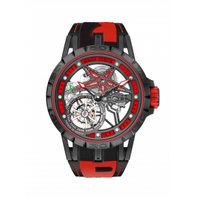 Excalibur Spider Pirelli Black DLC Titanium 45mm
