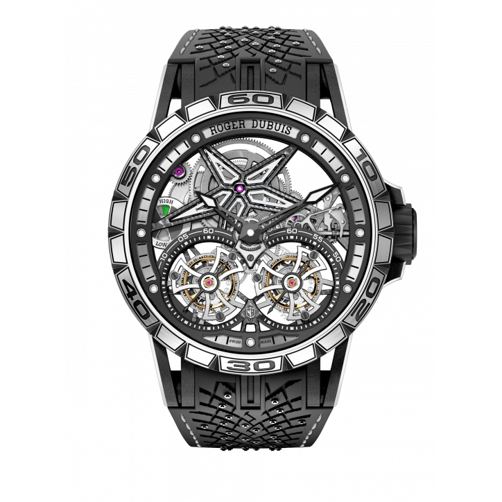Excalibur Spider Pirelli Black DLC Titanium 47mm
