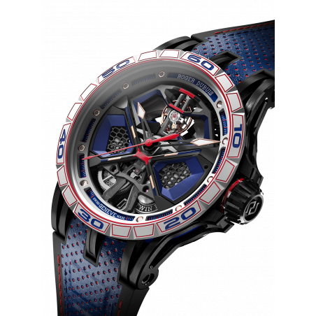 Excalibur Spider Huracán Black DLC Titanium 45mm