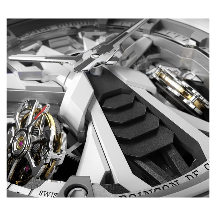 Excalibur Spider Countach White Mineral Composite Fiber 47mm