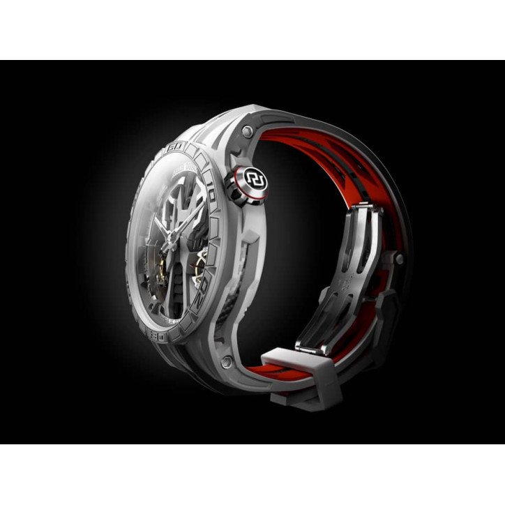 Excalibur Spider Countach White Mineral Composite Fiber 47mm