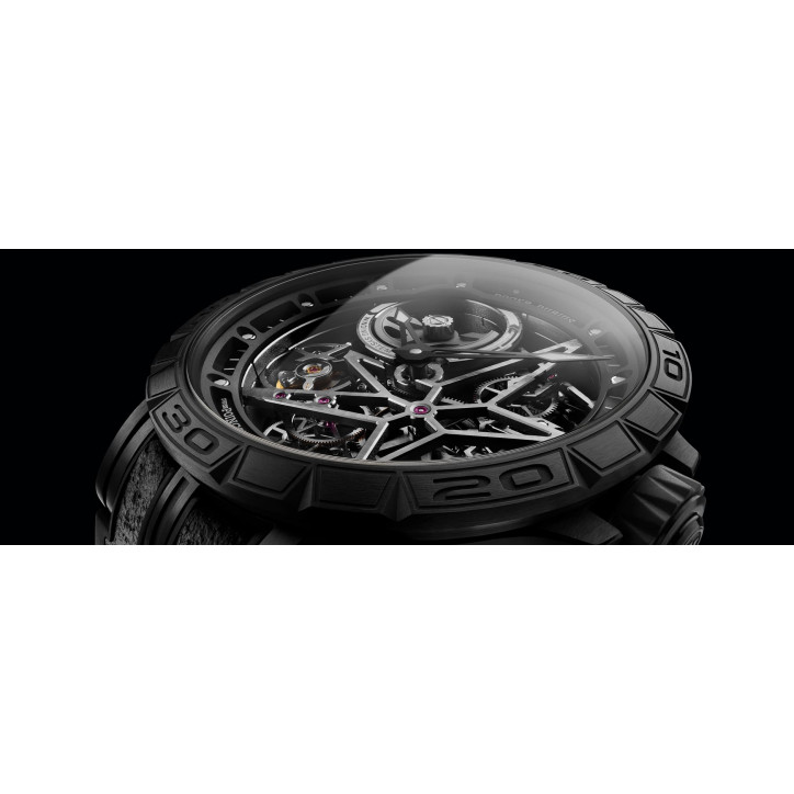 Excalibur Spider Pirelli Black DLC Titanium 45mm Excalibur Spider Pirelli Black DLC Titanium 45mm