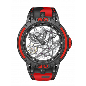 Excalibur Spider Pirelli Black DLC Titanium 45mm