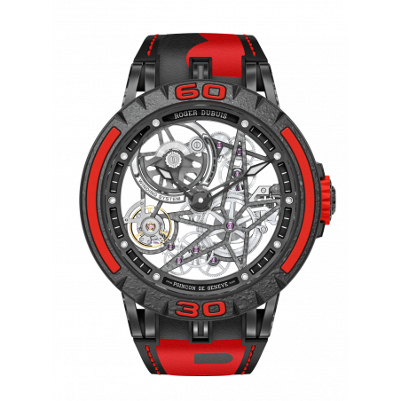 Excalibur Spider Pirelli Black DLC Titanium 45mm