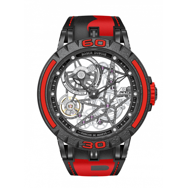 Excalibur Spider Pirelli Black DLC Titanium 45mm Excalibur Spider Pirelli Black DLC Titanium 45mm