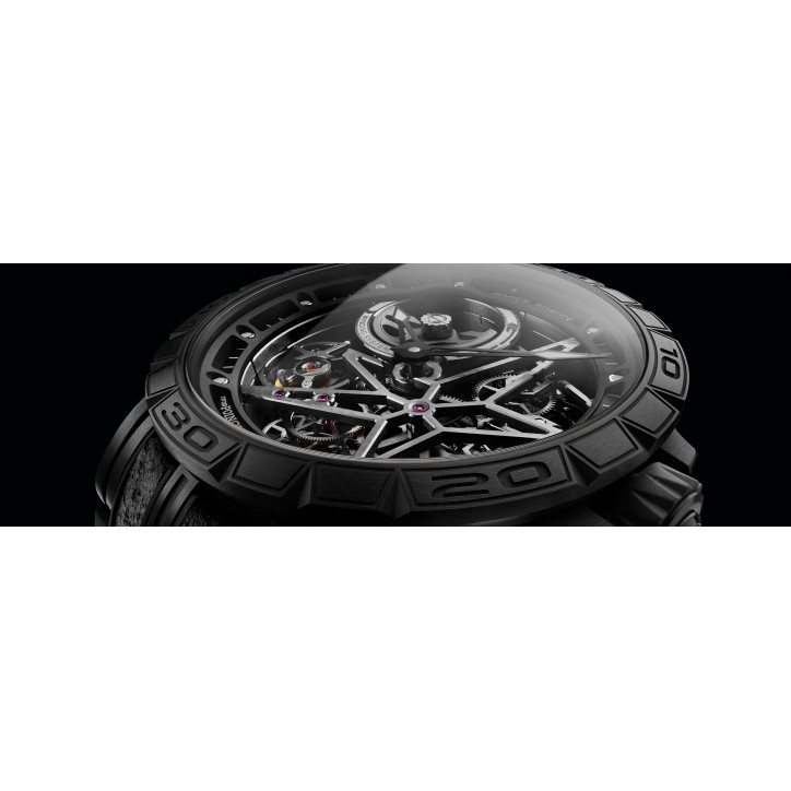Excalibur Spider Pirelli Black DLC Titanium 45mm Excalibur Spider Pirelli Black DLC Titanium 45mm