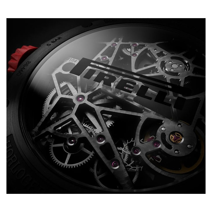 Excalibur Spider Pirelli Black DLC Titanium 45mm Excalibur Spider Pirelli Black DLC Titanium 45mm