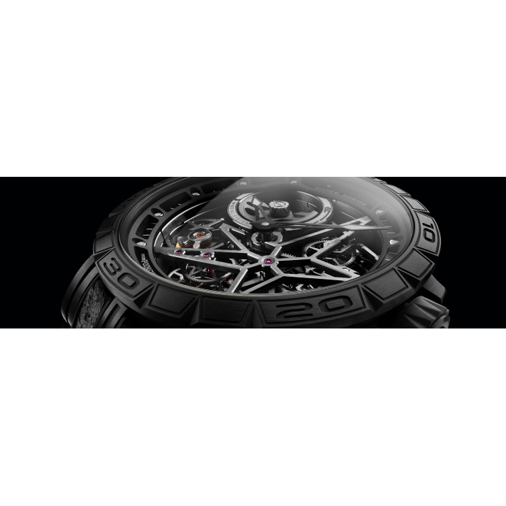 Excalibur Spider Pirelli Black DLC Titanium 45mm Excalibur Spider Pirelli Black DLC Titanium 45mm