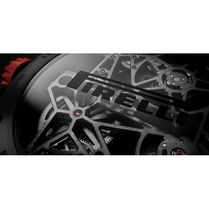 Excalibur Spider Pirelli Black DLC Titanium 45mm Excalibur Spider Pirelli Black DLC Titanium 45mm