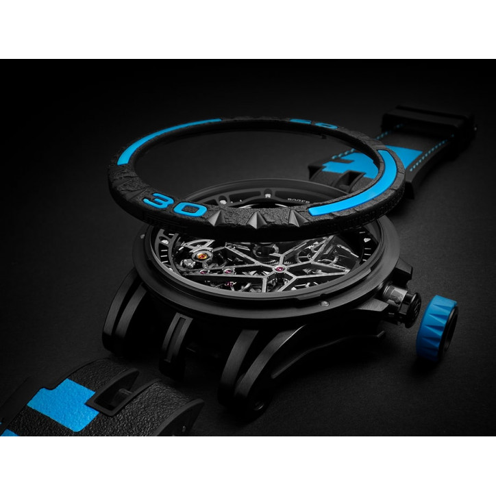 Excalibur Spider Pirelli Black DLC Titanium 45mm Excalibur Spider Pirelli Black DLC Titanium 45mm