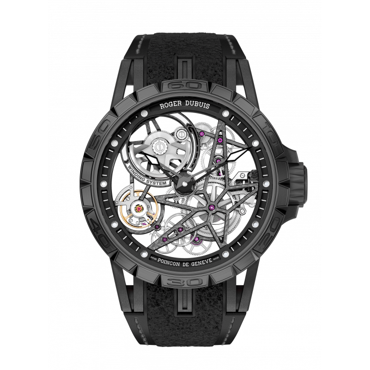 Excalibur Spider Pirelli Black DLC Titanium 45mm Excalibur Spider Pirelli Black DLC Titanium 45mm
