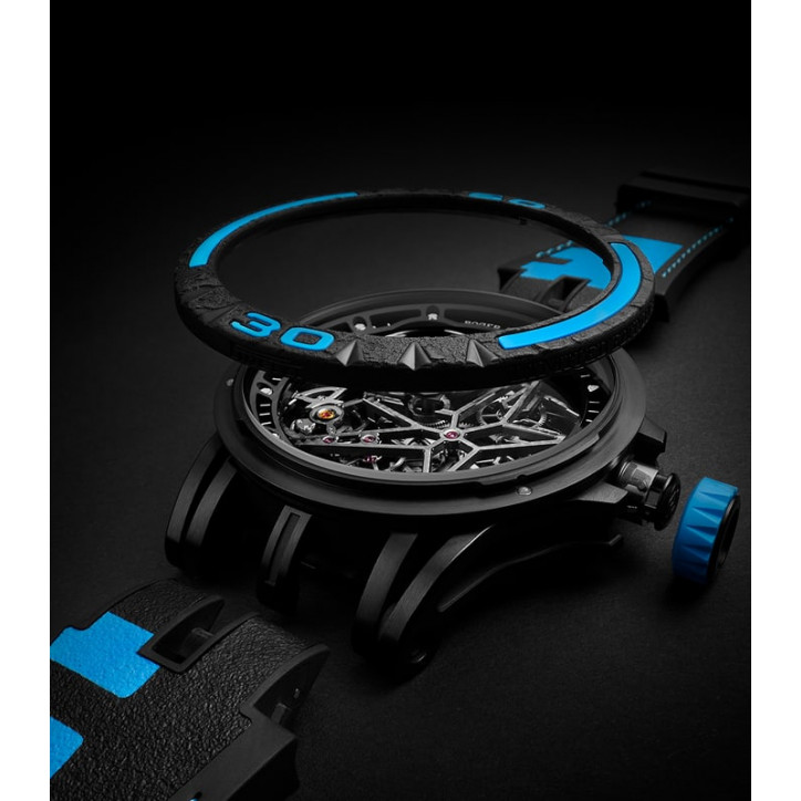 Excalibur Spider Pirelli Black DLC Titanium 45mm Excalibur Spider Pirelli Black DLC Titanium 45mm