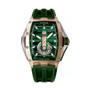 Twin-Time 5N Red Gold Green Dial