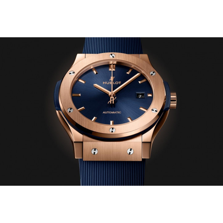 Classic Fusion King Gold Blue 42 mm