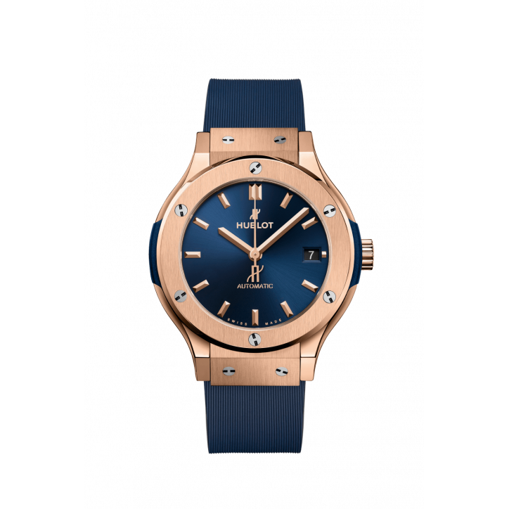 Classic Fusion King Gold Blue 38 mm