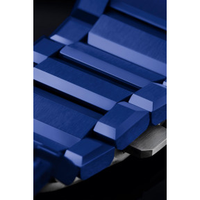 Big Bang Integrated Blue Indigo Ceramic 42 mm