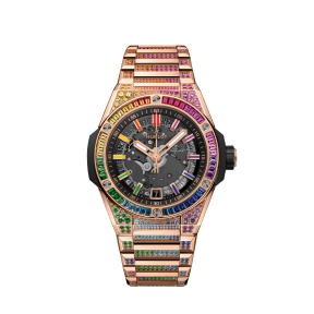 Big Bang Integrated Time Only King Gold Rainbow 40 mm