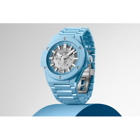 Big Bang Integrated Time Only Sky Blue Ceramic 40 mm