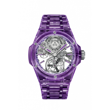 Big Bang Integrated Tourbillon Full Purple Sapphire 43 mm