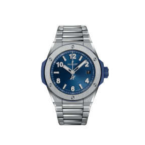 Big Bang Integrated Time Only Titanium Blue 38 mm