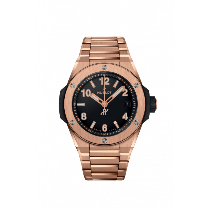 Big Bang Integrated Time Only King Gold 38 mm