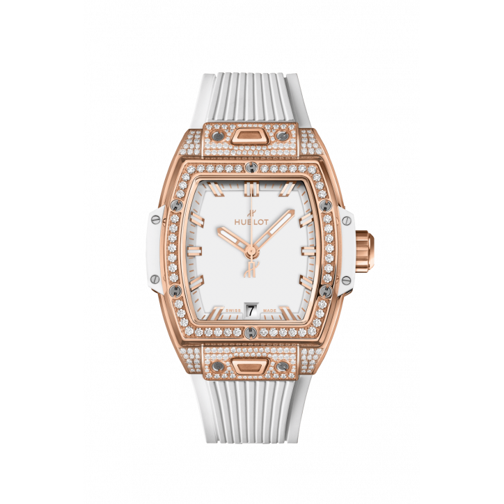 Spirit of Big Bang King Gold White Pavé 39 mm