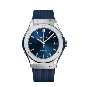 Classic Fusion Titanium Blue 45 mm