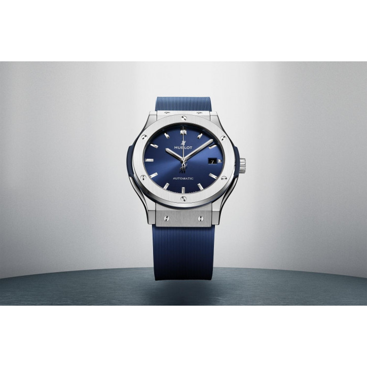 Classic Fusion Titanium Blue 45 mm