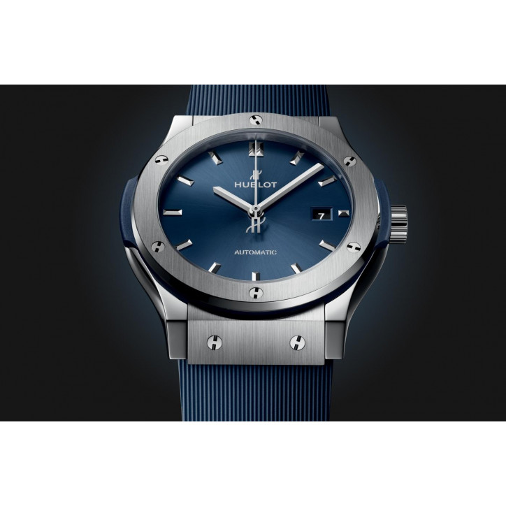 Classic Fusion Titanium Blue 42 mm