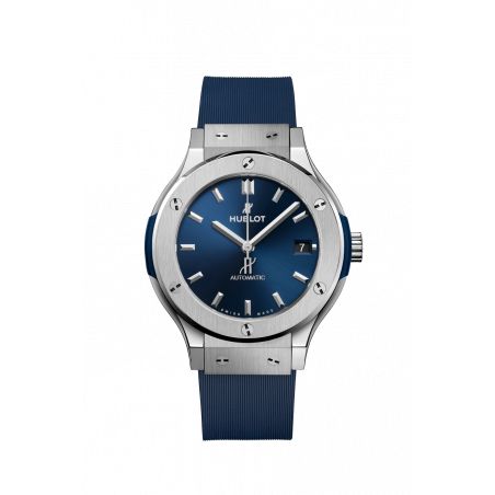 Classic Fusion Titanium Blue 38 mm