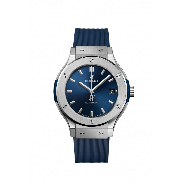 Classic Fusion Titanium Blue 38 mm