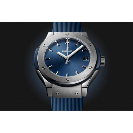 Classic Fusion Titanium Blue 33 mm