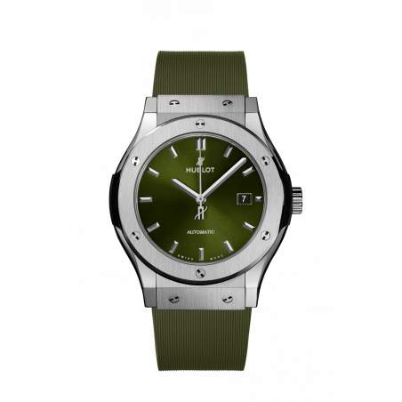 Classic Fusion Titanium Green 42 mm