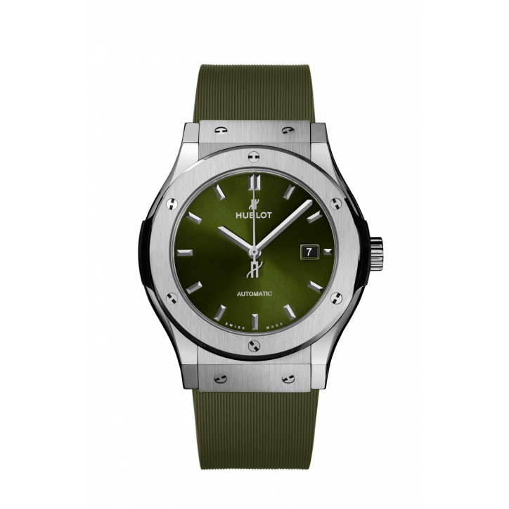 Classic Fusion Titanium Green 42 mm