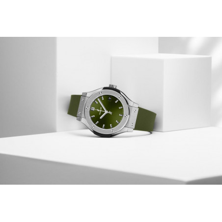 Classic Fusion Titanium Green 42 mm