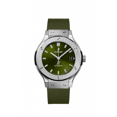 Classic Fusion Titanium Green 38 mm