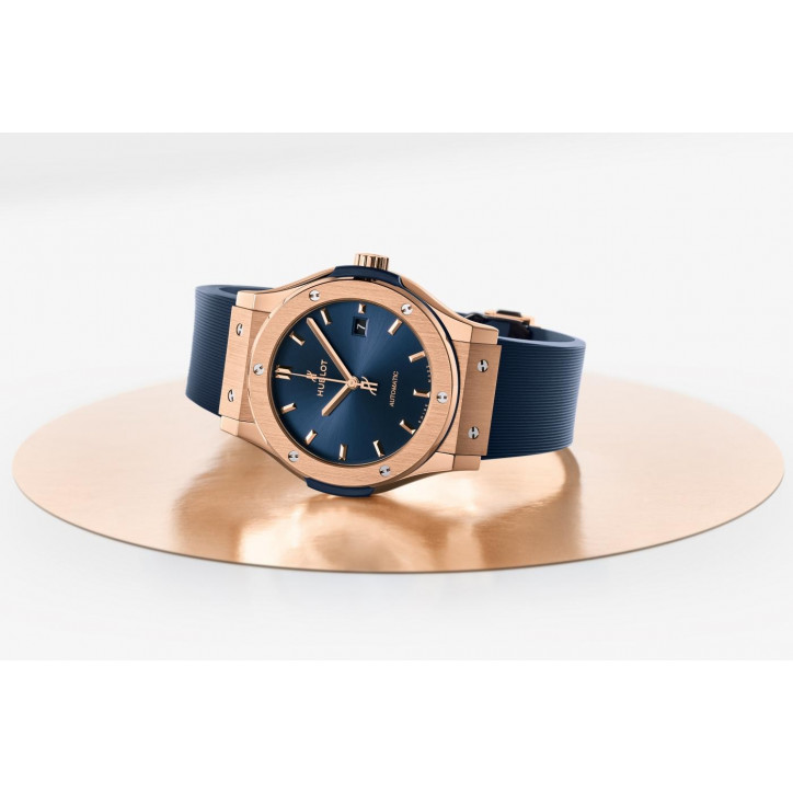 Classic Fusion King Gold Blue 42 mm