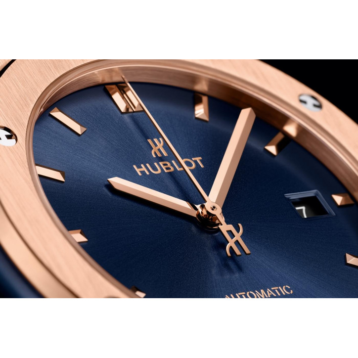 Classic Fusion King Gold Blue 42 mm