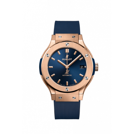 Classic Fusion King Gold Blue 38 mm