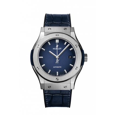 Classic Fusion Titanium Deep Blue 42 mm