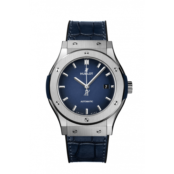 Classic Fusion Titanium Deep Blue 42 mm