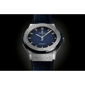 Classic Fusion Titanium Deep Blue 42 mm