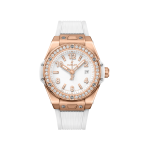 Big Bang One Click King Gold White Diamonds 39 mm