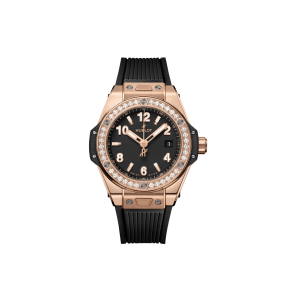 Big Bang One Click King Gold Diamonds 33 mm