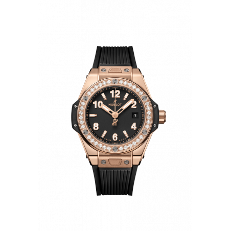 Big Bang One Click King Gold Diamonds 33 mm